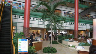 天井がすごく高くて開放的