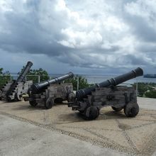 砦にあった大砲