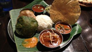 本格的な南インド料理レストラン