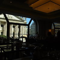 朝食ルームから見たドイツドーム