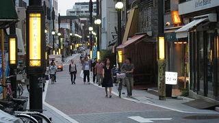 商店街活性化が行われている東海道五十三次第一の宿場