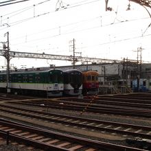京阪電車はとにかくきれいです