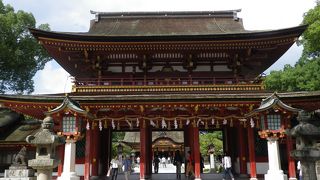 参拝＋散策と梅ヶ枝餅