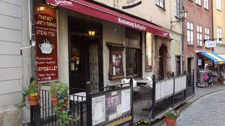 ガムラスタンの大聖堂近くにあるスウェーデン料理店