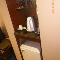 冷蔵庫あり。これは重宝します。