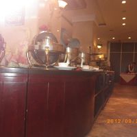 中華中心の朝食バイキング。１階にあります。