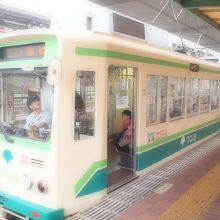 昔ながらの路面電車が今でも残っているのが嬉しい
