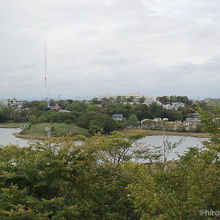 店内から望む景色