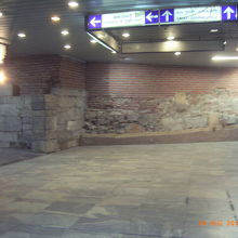 地下道がわかりますか。