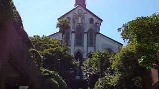 暖かみを感じる教会