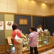 本店に行けなくてもＪＲ改札口近くの限定ショップで