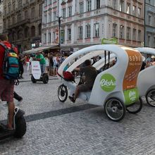 観光地的な乗り物もたくさん