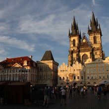 夕焼け時が綺麗
