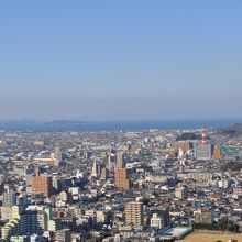 天守閣からの風景
