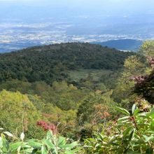やや平らな場所が”天狗の庭”