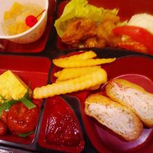 子供のメニューもありますよ！完食してました。