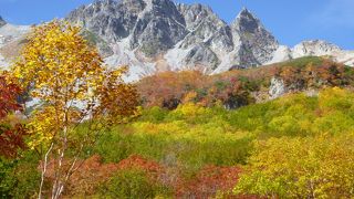 北穂高岳から奥穂高岳の途中の涸沢岳