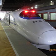 新幹線車輛を使った近距離鉄道。