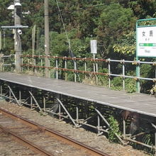 駅ホームの様子