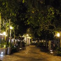 ジャグジーのある通路。