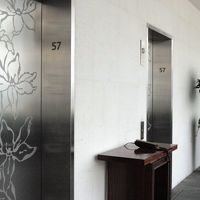 タワー２のエレベーターは扉が開くと目の前がいきなり絶景☆