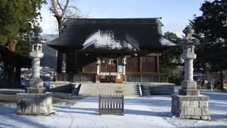 ここは日本三大けんか祭りで有名な神社