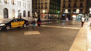 ローマ時代よりバルセロナの中心の広場