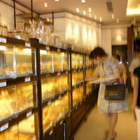 おしゃれなパン屋さんも近くにあります。