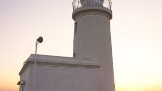 夕日がキレイな灯台