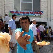 ナンをいただきました