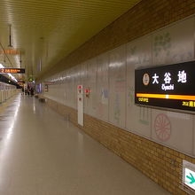 駅ホームの様子