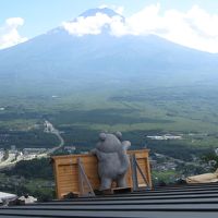 近くのカチカチ山からの富士山