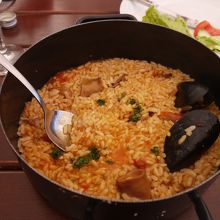 シーフードリゾット