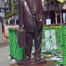車寅次郎の銅像