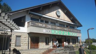 清水坂公園の中にある北区の施設