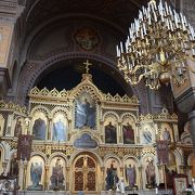 イコノスタシスが見応えあるロシア正教の教会
