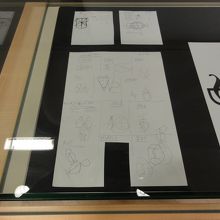 博物館内部。近づきすぎると問題のスタッフから妨害を受けます。