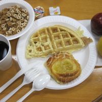 朝ごはんも充実