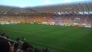 週末は黄色く染まるベガルタの本拠地