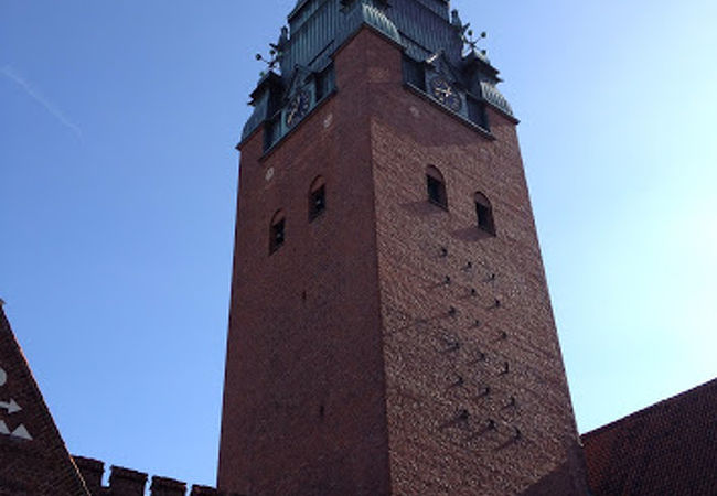 ヨーテボリの街が一望できるマストフッグ教会