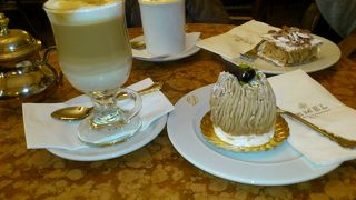 ザッハートルテが有名なデーメル！