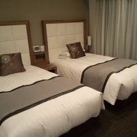 落ち着いた客室です。