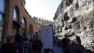 ここからサンピエトロ寺院の写真がきれいに撮れます