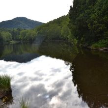 長池からの展望