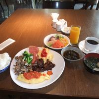 朝食ビュッフェ
