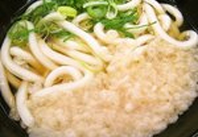 210円のかけうどんです