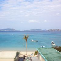 ホテルから見た景観