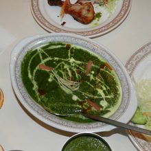 ほうれん草のカレー