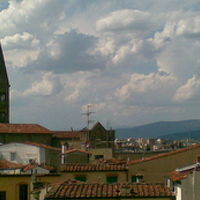 ５０４号室のメゾネットからのフィレンツェの眺め