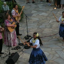 ２階席からみたフラショー